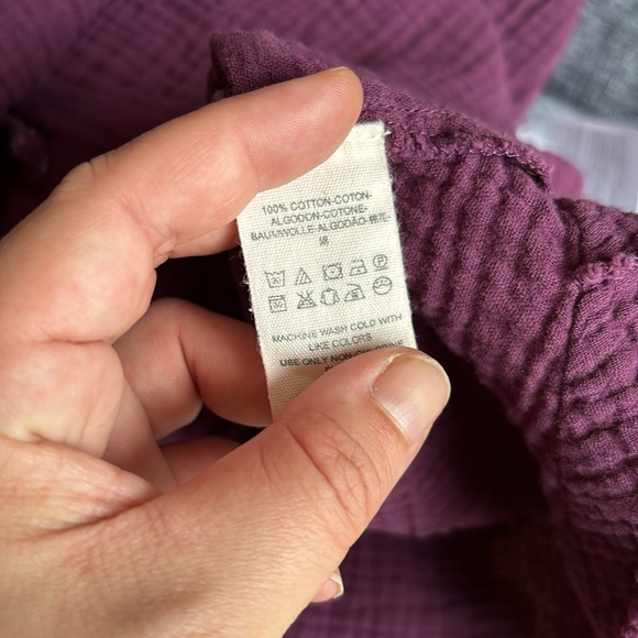 Free people cotton / gauze top size S - Picture 3 of 4